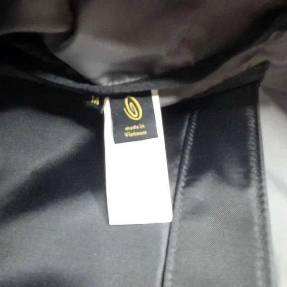 Timbuk2 Nylon Spin Ripstop Laptop Messenger Bag Medium Gray Orange - Picture 7 of 11